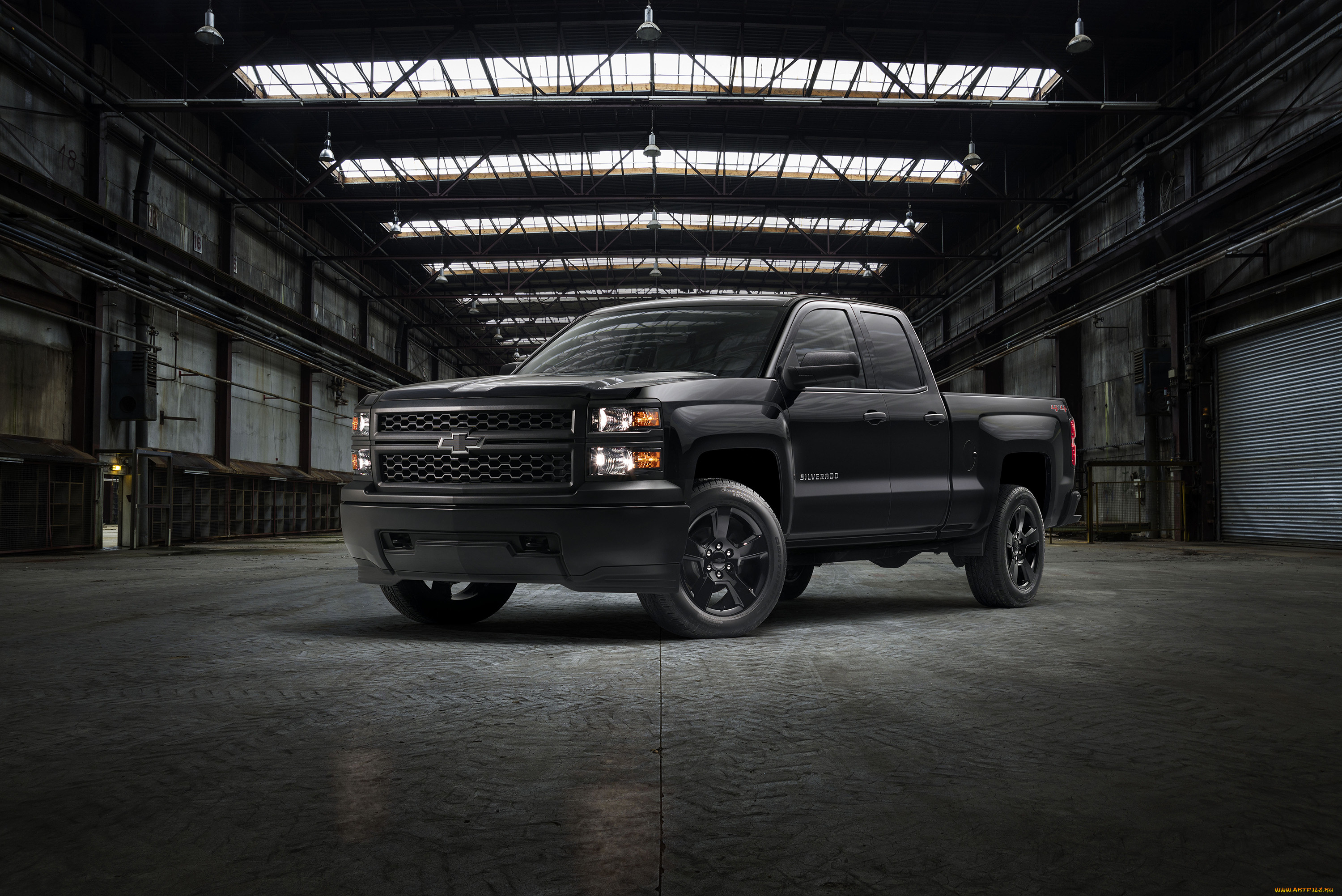 , chevrolet, 2015, cab, double, black, out, wt, silverado, gmtk2, 